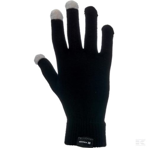 Zimní rukavice, s úpravou pro dotykové obrazovky
