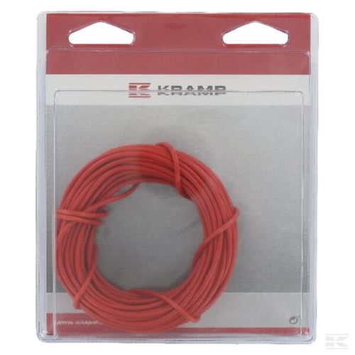 Kabel 1x0,75 mm² červený 10 m