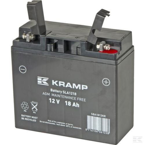 Baterie 12 V 18 Ah 140 A Kramp