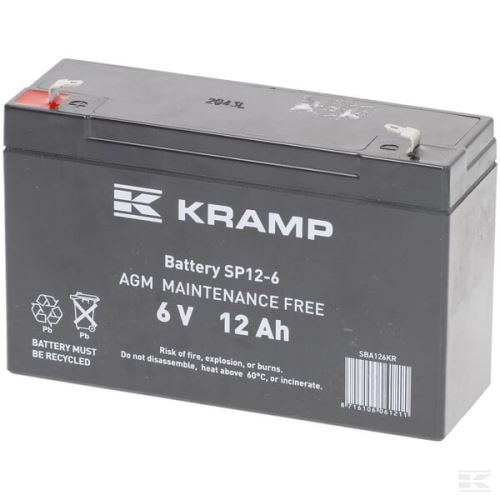 Baterie 6 V 12 Ah Kramp