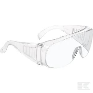 průhledné ochranné brýle