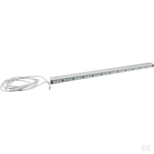 Světelná lišta LED, do interiéru, 7,5W, 660 lm, obdélníková, 24 V, 500x24 mm, Kramp