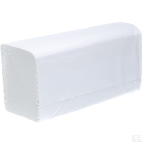 Skládané papírové ručníky 24x22 cm, 2-vrstvé, 20 balíků